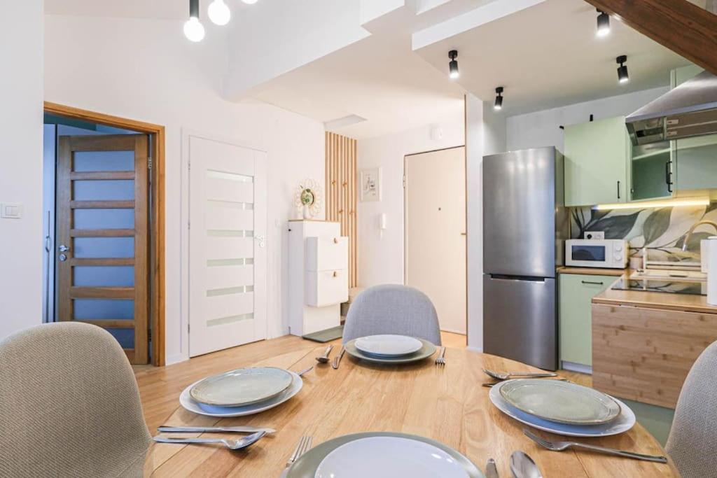 Ferienwohnung Cozy Loft Under The Wawel Sky Krakau Exterior foto