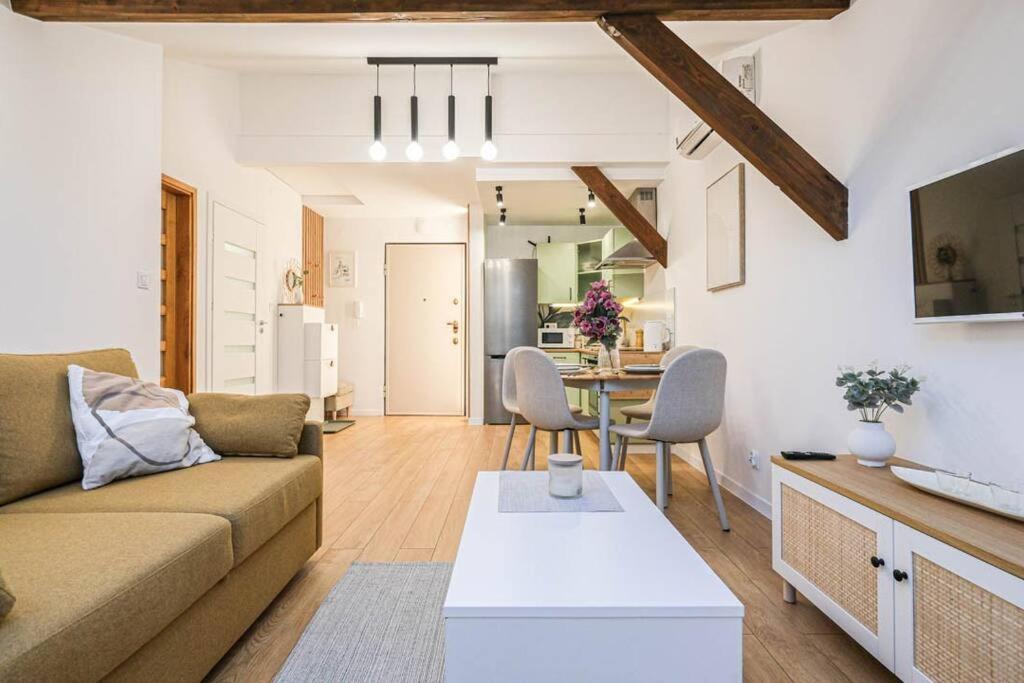 Ferienwohnung Cozy Loft Under The Wawel Sky Krakau Exterior foto